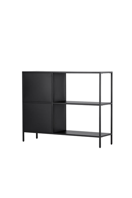 Salta Schrank - schwarz/Stahl - Schränke - ALVAHOME