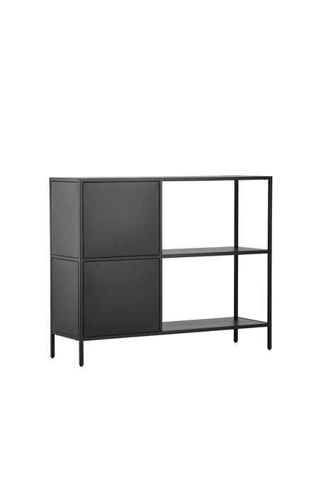 Salta Schrank - schwarz/Stahl - Schränke - ALVAHOME