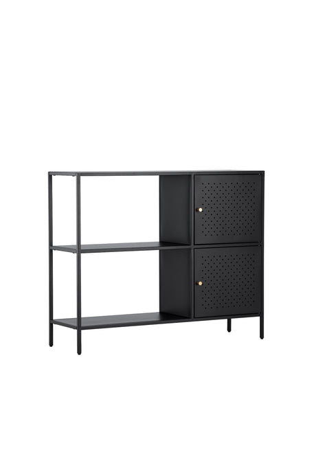 Salta Schrank - schwarz/Stahl - Schränke - ALVAHOME