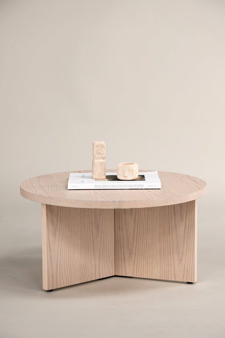Saltö Couchtisch - white - wash/MDF - Couchtische - ALVAHOME