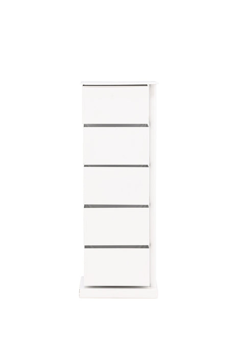 San Carlos Kommode - weiß/Stahl - Kommoden - ALVAHOME