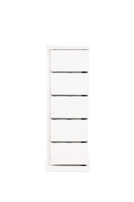 San Carlos Kommode - weiß/Stahl - Kommoden - ALVAHOME