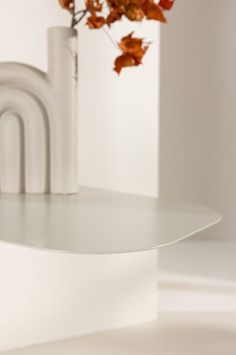 San Jose Beistelltisch - beige/Stahl - Beistelltische - ALVAHOME