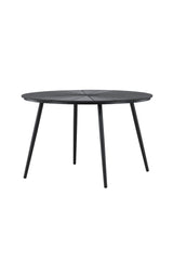San Vito Outdoor - Esstisch rechteckig - schwarz/Aluminum - Outdoor - Esstische (rechteckig) - ALVAHOME