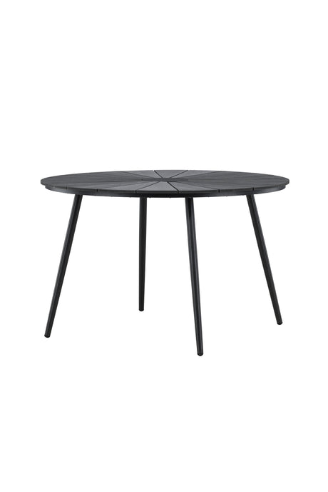 San Vito Outdoor - Esstisch rechteckig - schwarz/Aluminum - Outdoor - Esstische (rechteckig) - ALVAHOME