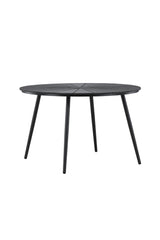 San Vito Outdoor - Esstisch rechteckig - schwarz/Aluminum - Outdoor - Esstische (rechteckig) - ALVAHOME