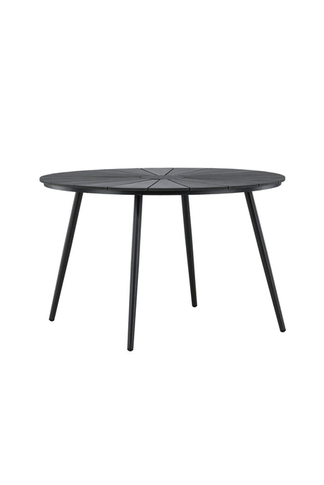 San Vito Outdoor - Esstisch rechteckig - schwarz/Aluminum - Outdoor - Esstische (rechteckig) - ALVAHOME