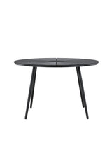 San Vito Outdoor - Esstisch rechteckig - schwarz/Aluminum - Outdoor - Esstische (rechteckig) - ALVAHOME