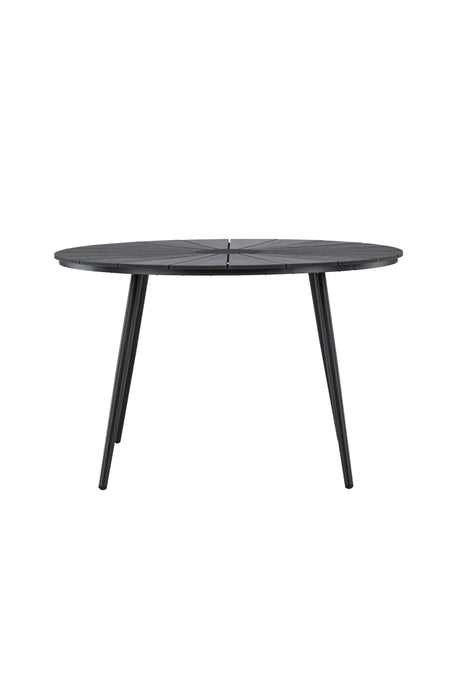 San Vito Outdoor - Esstisch rechteckig - schwarz/Aluminum - Outdoor - Esstische (rechteckig) - ALVAHOME