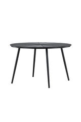 San Vito Outdoor - Esstisch rechteckig - schwarz/Aluminum - Outdoor - Esstische (rechteckig) - ALVAHOME