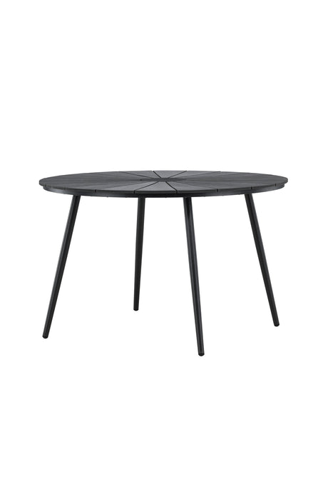 San Vito Outdoor - Esstisch rechteckig - schwarz/Aluminum - Outdoor - Esstische (rechteckig) - ALVAHOME