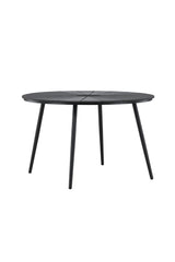 San Vito Outdoor - Esstisch rechteckig - schwarz/Aluminum - Outdoor - Esstische (rechteckig) - ALVAHOME