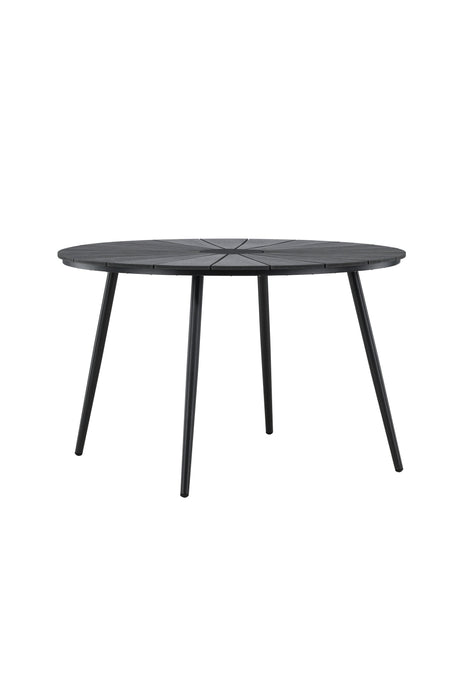 San Vito Outdoor - Esstisch rechteckig - schwarz/Aluminum - Outdoor - Esstische (rechteckig) - ALVAHOME