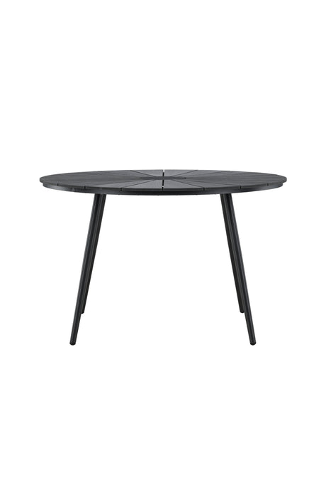 San Vito Outdoor - Esstisch rechteckig - schwarz/Aluminum - Outdoor - Esstische (rechteckig) - ALVAHOME