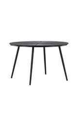 San Vito Outdoor - Esstisch rechteckig - schwarz/Aluminum - Outdoor - Esstische (rechteckig) - ALVAHOME