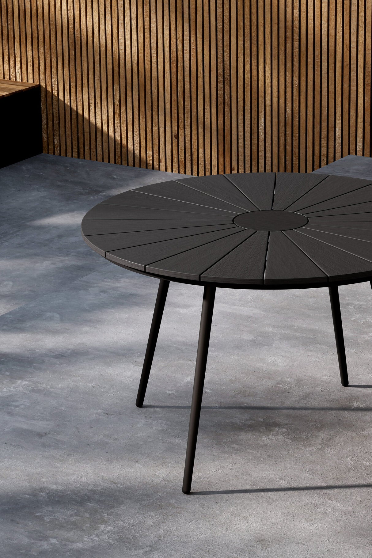 San Vito Outdoor - Esstisch rechteckig - schwarz/Aluminum - Outdoor - Esstische (rechteckig) - ALVAHOME