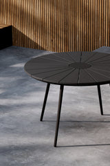San Vito Outdoor - Esstisch rechteckig - schwarz/Aluminum - Outdoor - Esstische (rechteckig) - ALVAHOME