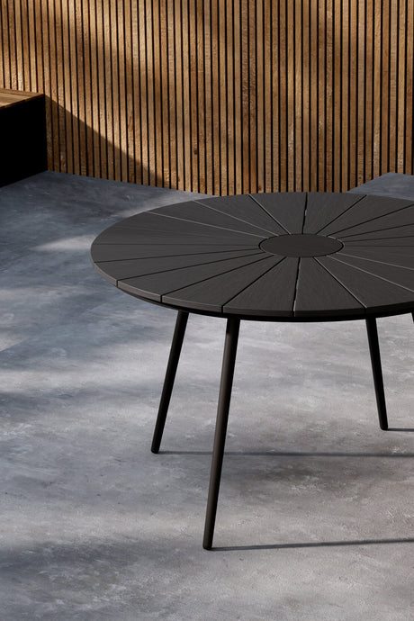 San Vito Outdoor - Esstisch rechteckig - schwarz/Aluminum - Outdoor - Esstische (rechteckig) - ALVAHOME