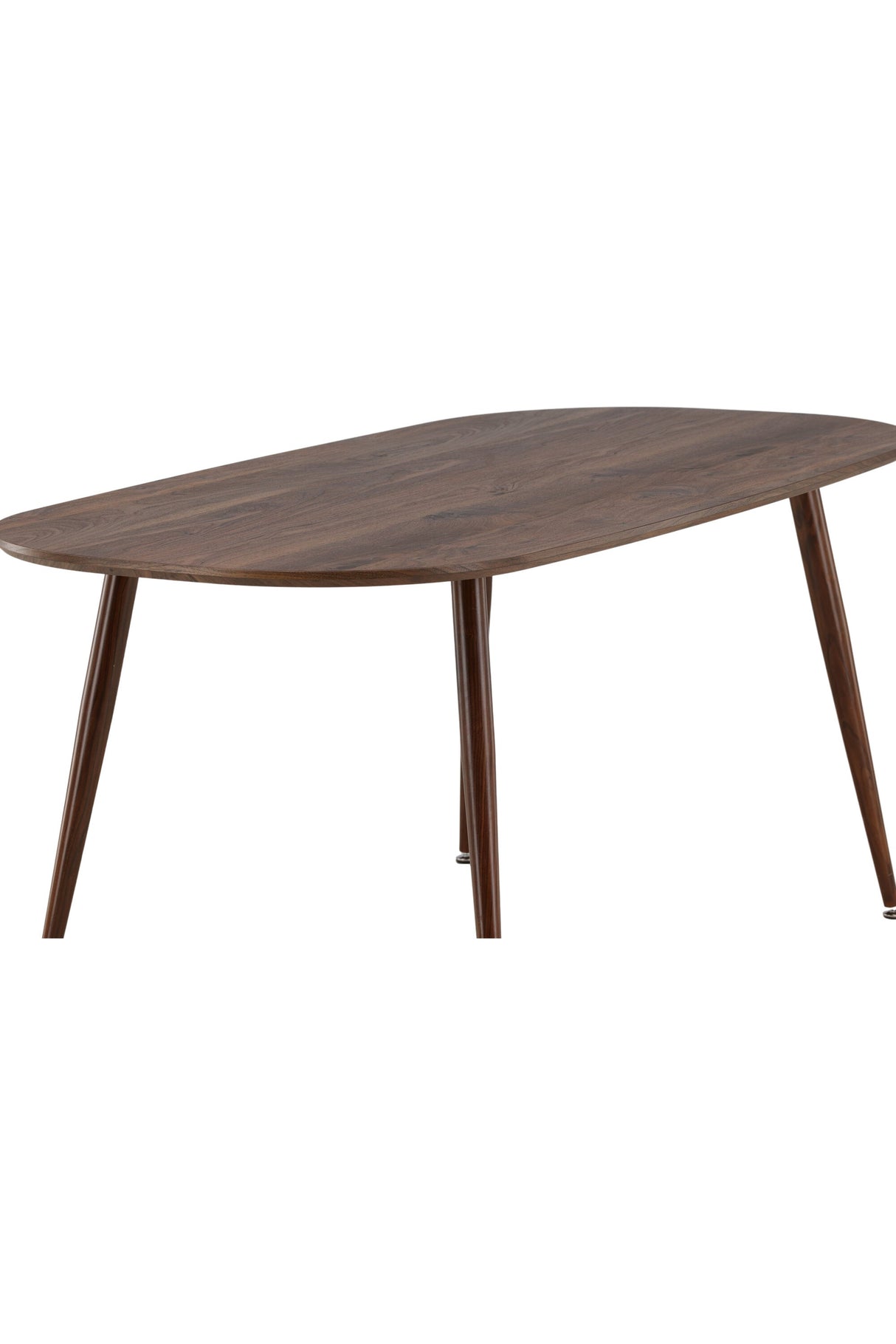 Sanford ovaler Esstisch - dunkelbraun/MDF - Ovale Esstische - ALVAHOME