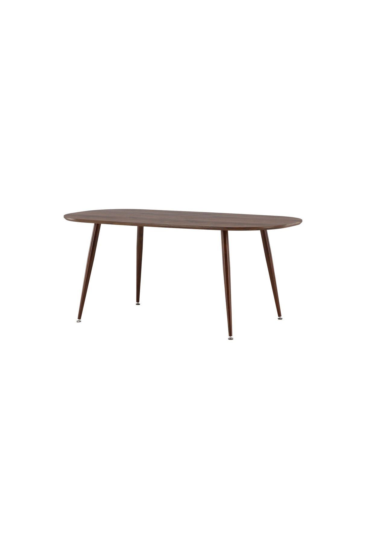 Sanford ovaler Esstisch - dunkelbraun/MDF - Ovale Esstische - ALVAHOME
