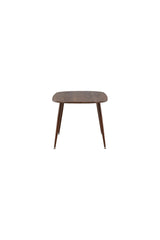 Sanford ovaler Esstisch - dunkelbraun/MDF - Ovale Esstische - ALVAHOME