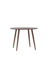 Sanford runder Esstisch - dunkelbraun/MDF - Runde Esstische - ALVAHOME