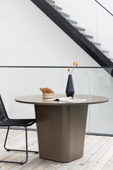 Santa Fe Outdoor - Esstisch rund - braun/Aluminum - Outdoor - Esstische (rund) - ALVAHOME