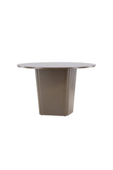 Santa Fe Outdoor - Esstisch rund - braun/Aluminum - Outdoor - Esstische (rund) - ALVAHOME