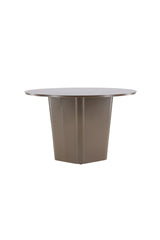 Santa Fe Outdoor - Esstisch rund - braun/Aluminum - Outdoor - Esstische (rund) - ALVAHOME