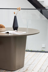 Santa Fe Outdoor - Esstisch rund - braun/Aluminum - Outdoor - Esstische (rund) - ALVAHOME
