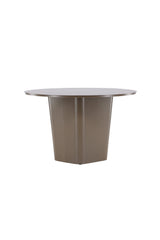 Santa Fe Outdoor - Esstisch rund - braun/Aluminum - Outdoor - Esstische (rund) - ALVAHOME