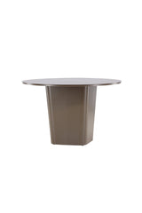 Santa Fe Outdoor - Esstisch rund - braun/Aluminum - Outdoor - Esstische (rund) - ALVAHOME