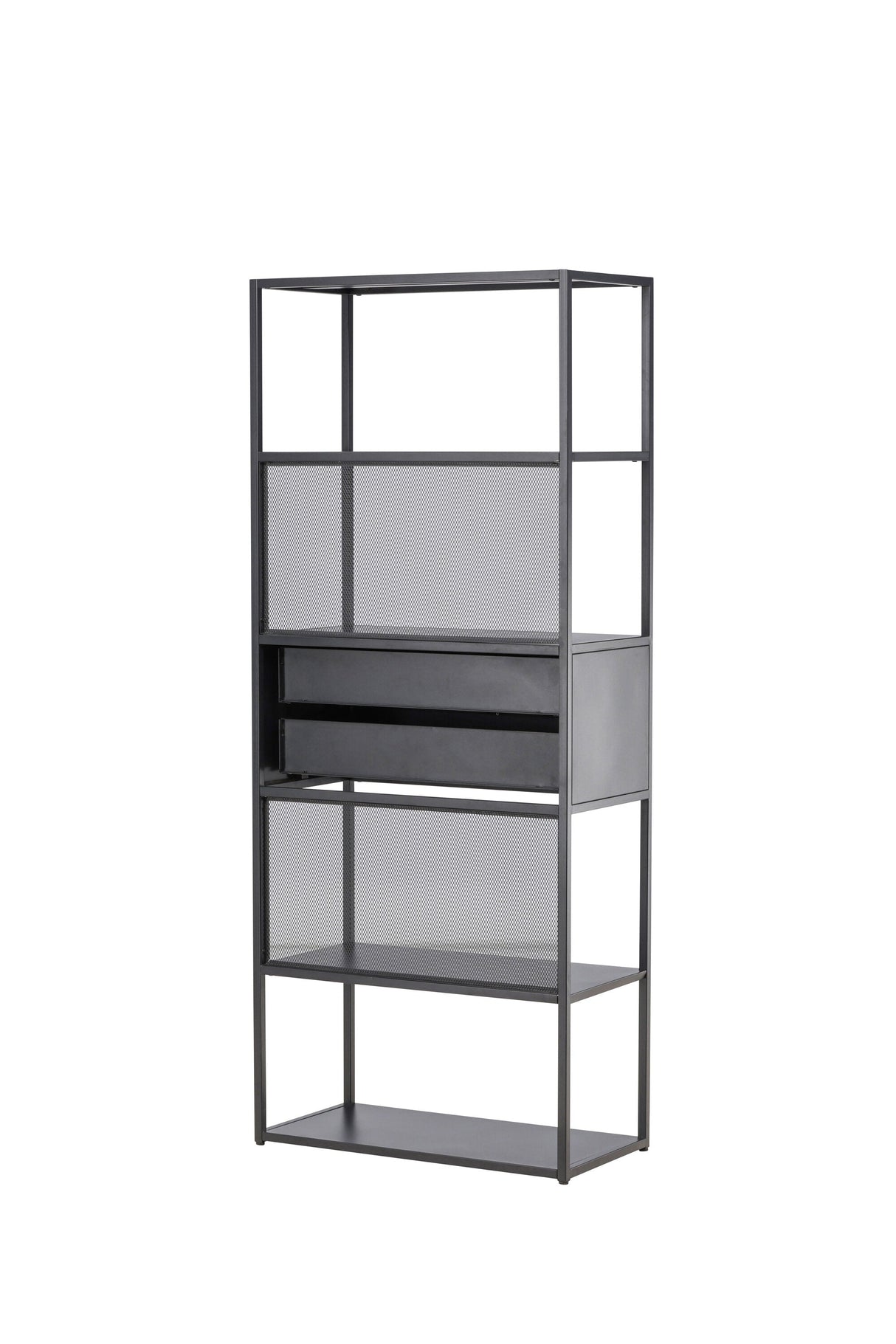 Santiago Regal - schwarz/Stahl - Regale - ALVAHOME