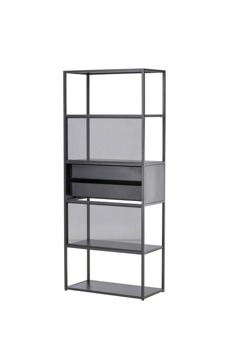 Santiago Regal - schwarz/Stahl - Regale - ALVAHOME