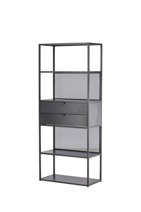 Santiago Regal - schwarz/Stahl - Regale - ALVAHOME