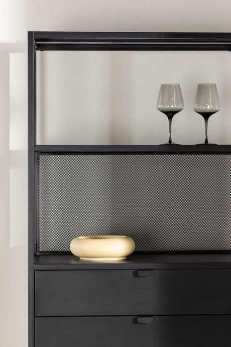 Santiago Regal - schwarz/Stahl - Regale - ALVAHOME