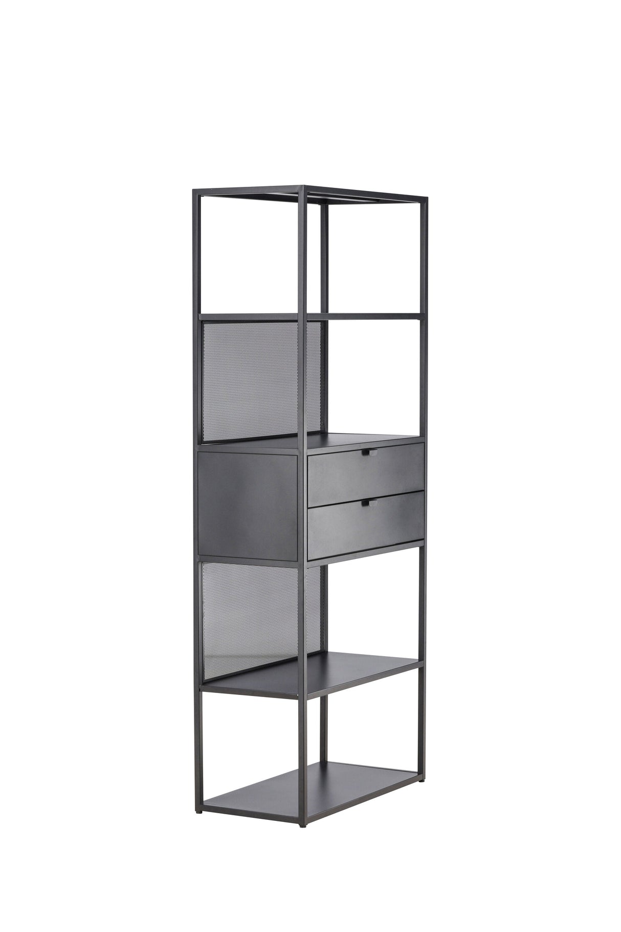 Santiago Regal - schwarz/Stahl - Regale - ALVAHOME