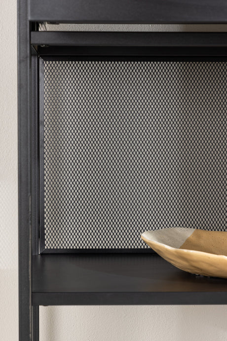 Santiago Regal - schwarz/Stahl - Regale - ALVAHOME