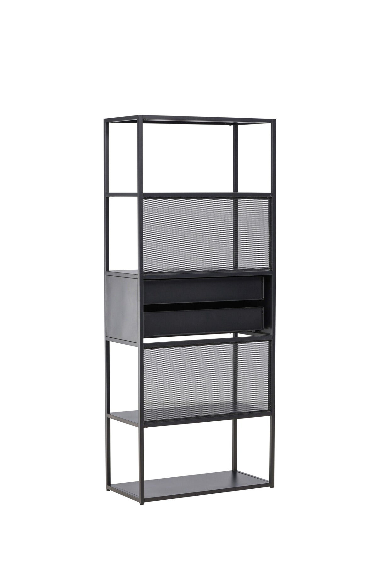 Santiago Regal - schwarz/Stahl - Regale - ALVAHOME