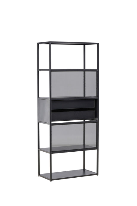 Santiago Regal - schwarz/Stahl - Regale - ALVAHOME