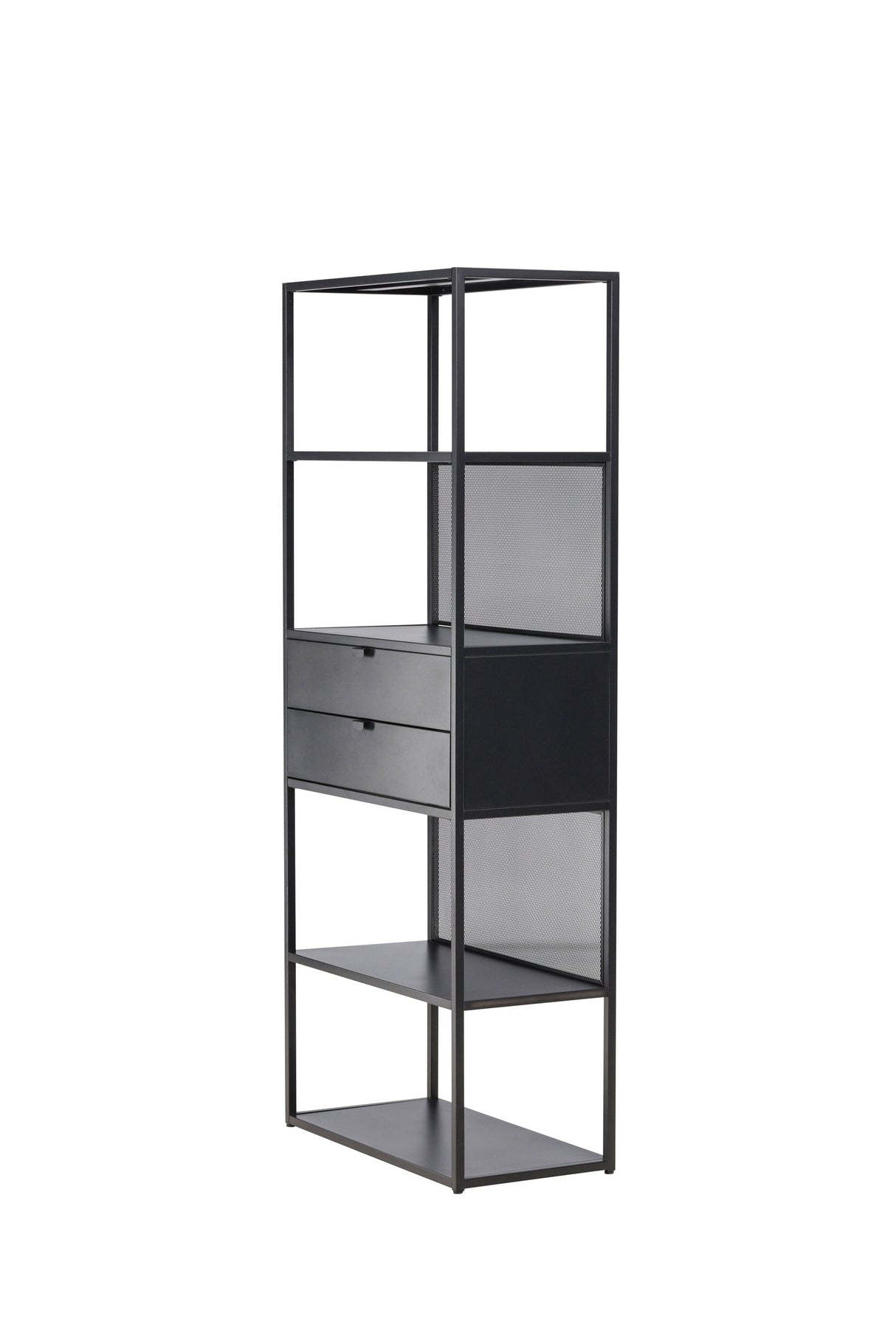 Santiago Regal - schwarz/Stahl - Regale - ALVAHOME