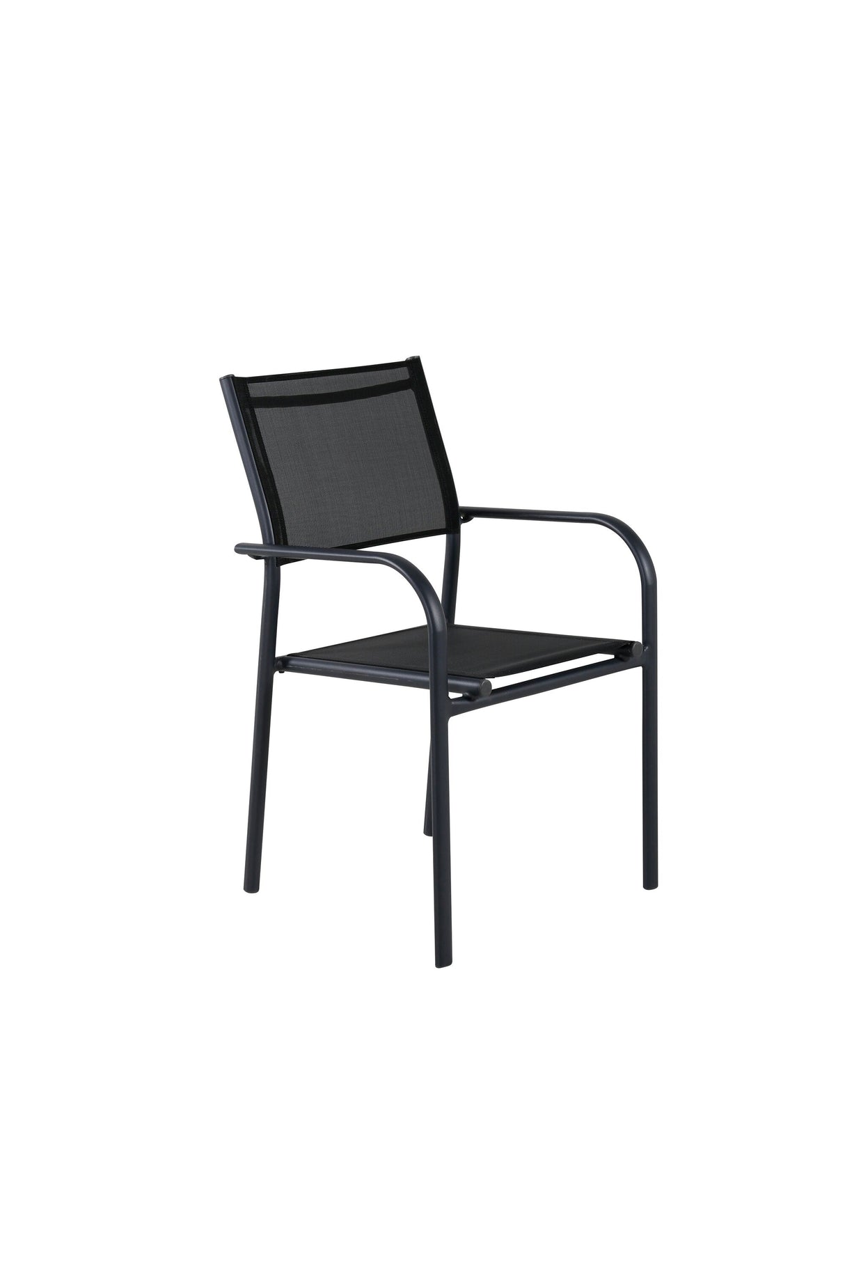 Santorini Outdoor - Essstuhl - schwarz/Aluminum - Outdoor - Essstühle - ALVAHOME