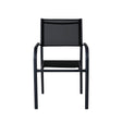 Santorini Outdoor - Essstuhl - schwarz/Aluminum - Outdoor - Essstühle - ALVAHOME