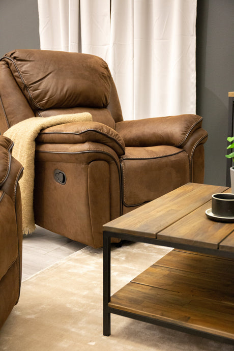 Saranda Relaxsessel - braun/Mikrofaser - Relaxsessel - ALVAHOME