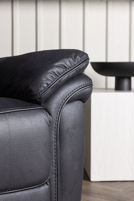 Saranda Relaxsessel - schwarz/Mikrofaser - Relaxsessel - ALVAHOME