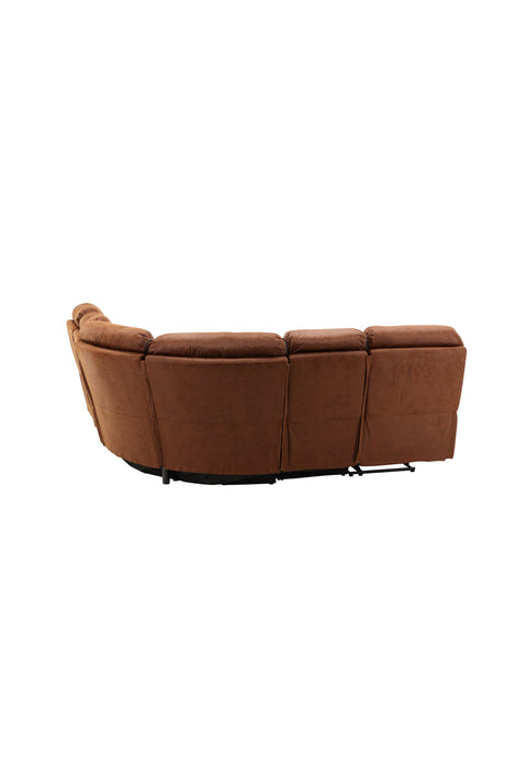 Saranda Relaxsofa - braun/Mikrofaser - Relaxsofas - ALVAHOME