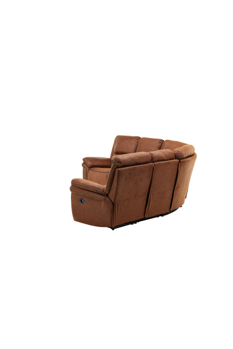 Saranda Relaxsofa - braun/Mikrofaser - Relaxsofas - ALVAHOME