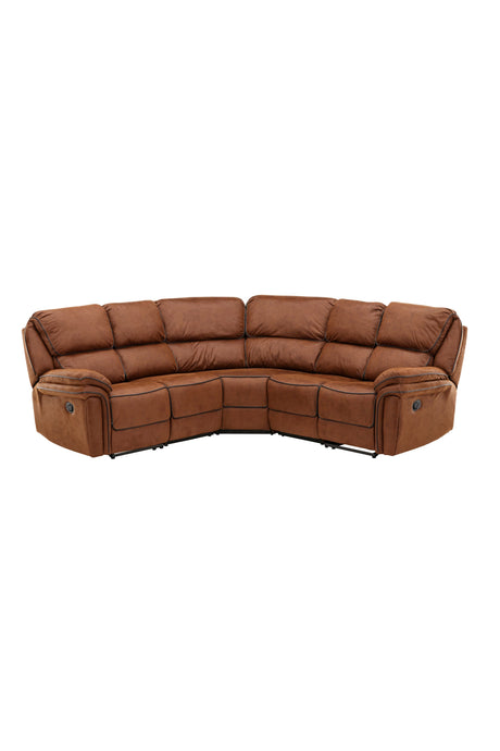 Saranda Relaxsofa - braun/Mikrofaser - Relaxsofas - ALVAHOME