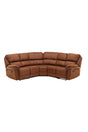 Saranda Relaxsofa - braun/Mikrofaser - Relaxsofas - ALVAHOME