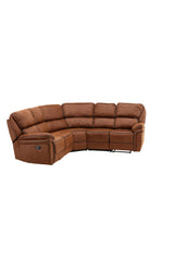 Saranda Relaxsofa - braun/Mikrofaser - Relaxsofas - ALVAHOME